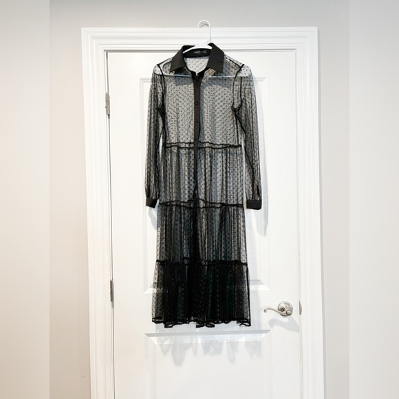 SHEIN Dresses & Skirts - black mesh dress
